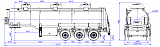 SF3330_3A_04, 30 m3, 3 compartments, fifth-wheel 1250 - 1 |  ЗАО «Сеспель»
