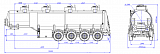 4-axle steel semitrailer SF4332.4S_06 - 1 |  ЗАО «Сеспель»