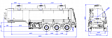 SF3328_3S_16, fifth-wheel 1200, 3 compartments, 28 m3   - 1 |  ЗАО «Сеспель»