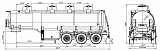 SF3328_4S_18, fifth-wheel 1150, 4 compartments, 28 m3 - 1 |  ЗАО «Сеспель»
