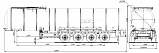4-axle steel semitrailer Bitumen Tanker SF4B32.1S_20 - 1 |  ЗАО «Сеспель»