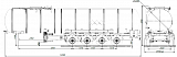 4-axle steel semitrailer Bitumen Tanker SF4B32.1S_24 - 1 |  ЗАО «Сеспель»