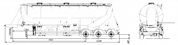 SF3U48_3A_22 fifth-wheel 1250, 3 compartments SF3U48_3A_22 fifth-wheel 1250, 3 compartments - ЗАО «Сеспель»