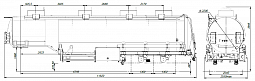 SF3340.4S_08, 40 m3, 4 compartments, fifth-wheel 1460 SF3340.4S_08, 40 m3, 4 compartments, fifth-wheel 1460 - ЗАО «Сеспель»
