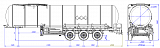 SF3B30.1S fifth-wheel 1250, 1 compartment_12 - 1 |  ЗАО «Сеспель»