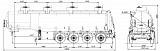 4-axle steel semitrailer SF4332.4S_21 - 1 |  ЗАО «Сеспель»