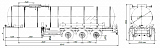 SF3B25_1S_15, fifth-wheel 1250, 25 m3, 1 compartment - 1 |  ЗАО «Сеспель»