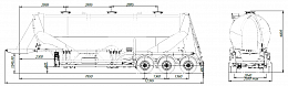 SF3U48_1A_13  fifth-wheel 1150, 1 compartment SF3U48_1A_13  fifth-wheel 1150, 1 compartment - ЗАО «Сеспель»
