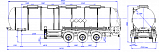Chemical Tankers 96487t, 28 m3, 1 compartment, fifth-wheel 1150 - 2 |  ЗАО «Сеспель»