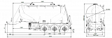 SF3U27_1A_12 fifth-wheel 1250, 1 compartment, 27 m3 - 1 |  ЗАО «Сеспель»