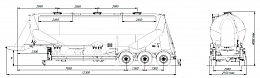 SF3U48_3A_12 fifth-wheel 1150, 3 compartments SF3U48_3A_12 fifth-wheel 1150, 3 compartments - ЗАО «Сеспель»
