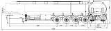 4-axle aluminum semitrailer SF4338.5A_101 Oil Tanker - 1 |  ЗАО «Сеспель»