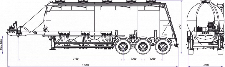 Flour Trucks - технические характеристики