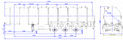 SF3930.4N.01, 30 m3, 4 compartment, fifth-wheel 1250 SF3930.4N.01, 30 m3, 4 compartment, fifth-wheel 1250 - ЗАО «Сеспель»