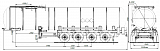 4-axle steel semitrailer Bitumen Tanker SF4B32.1S_36 - 1 |  ЗАО «Сеспель»