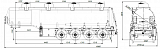 4-axle steel semitrailer SF4332.4S_19 - 1 |  ЗАО «Сеспель»