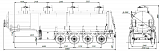 4-axle steel semitrailer SF4332.4S_24 - 1 |  ЗАО «Сеспель»