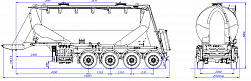 SF4U31.1A_01, 31 m3, fifth-wheel 1150, 1 compartment SF4U31.1A_01, 31 m3, fifth-wheel 1150, 1 compartment - ЗАО «Сеспель»