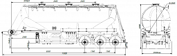 SF3U39.3A_20, fifth-wheel 1150, 3 compartments SF3U39.3A_20, fifth-wheel 1150, 3 compartments - ЗАО «Сеспель»
