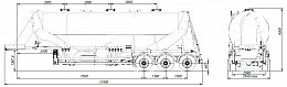 SF3U48_3A_26 fifth-wheel 1350, 3 compartments SF3U48_3A_26 fifth-wheel 1350, 3 compartments - ЗАО «Сеспель»