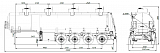 4-axle steel semitrailer SF4332.4S_17 - 1 |  ЗАО «Сеспель»