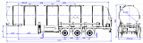 Semitrailer for food liquids transportation SF3030_2N_01 - 1 |  ЗАО «Сеспель»