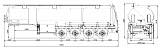 4-axle steel semitrailer SF4332.3S_101 - 1 |  ЗАО «Сеспель»