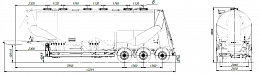 SF3U48_4A_02 fifth-wheel 1250, 4 compartments SF3U48_4A_02 fifth-wheel 1250, 4 compartments - ЗАО «Сеспель»