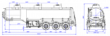 SF3330.3S_10, fifth-wheel 1350, 30 m3, 3 compartments - 1 |  ЗАО «Сеспель»