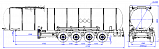 4-axle steel semitrailer Bitumen Tanker SF4B32.1S_15 - 1 |  ЗАО «Сеспель»