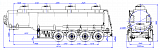 4-axle steel semitrailer SF4332.4S_07 - 1 |  ЗАО «Сеспель»